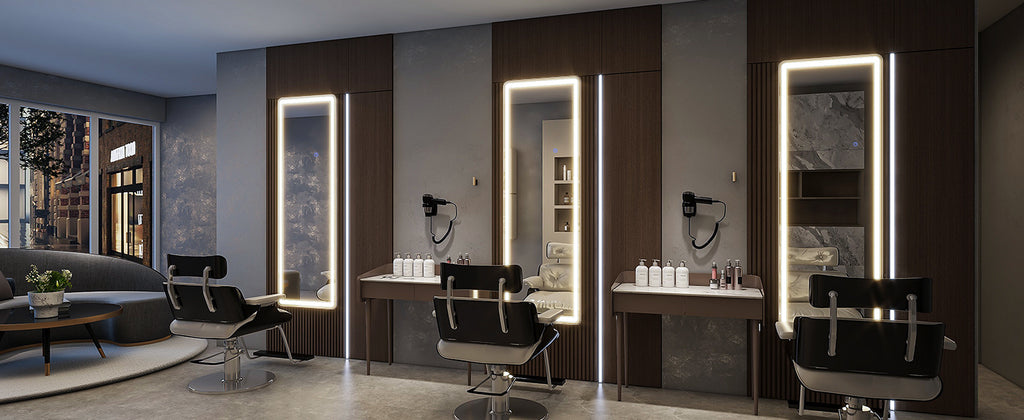63-Inch Lighted Full-Length Mirror