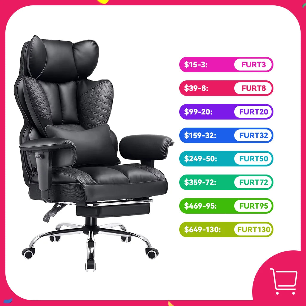 Adjustable Ergonomic Office Recliner