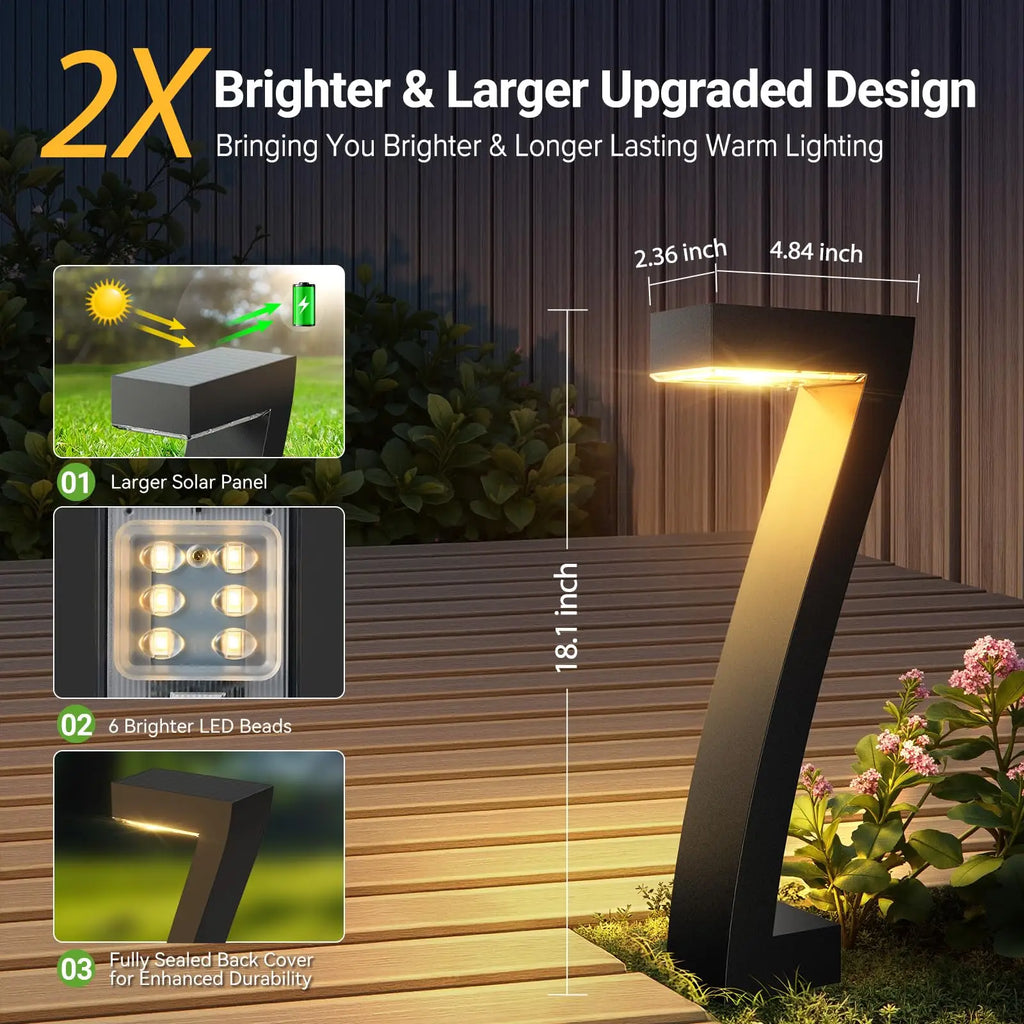Waterproof Solar Pathway Lights