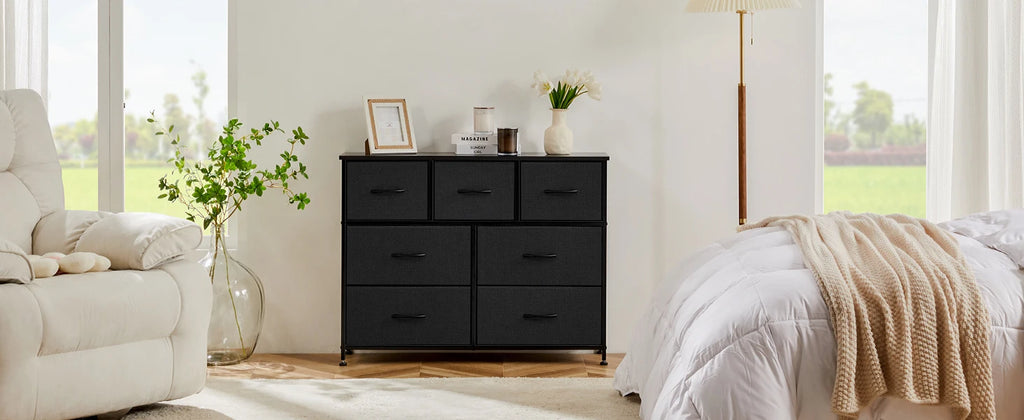 7-Drawer Fabric Dresser