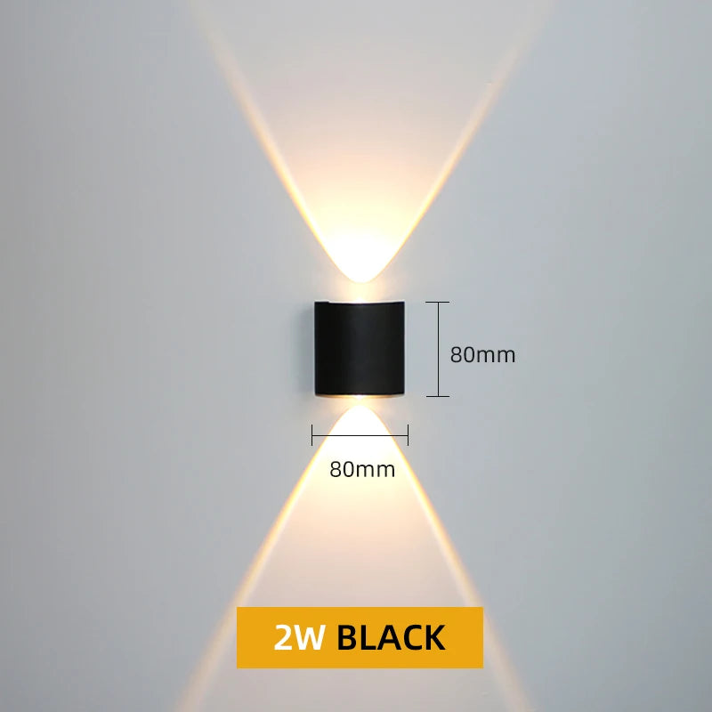Aluminum Waterproof Outdoor LED Wall Light