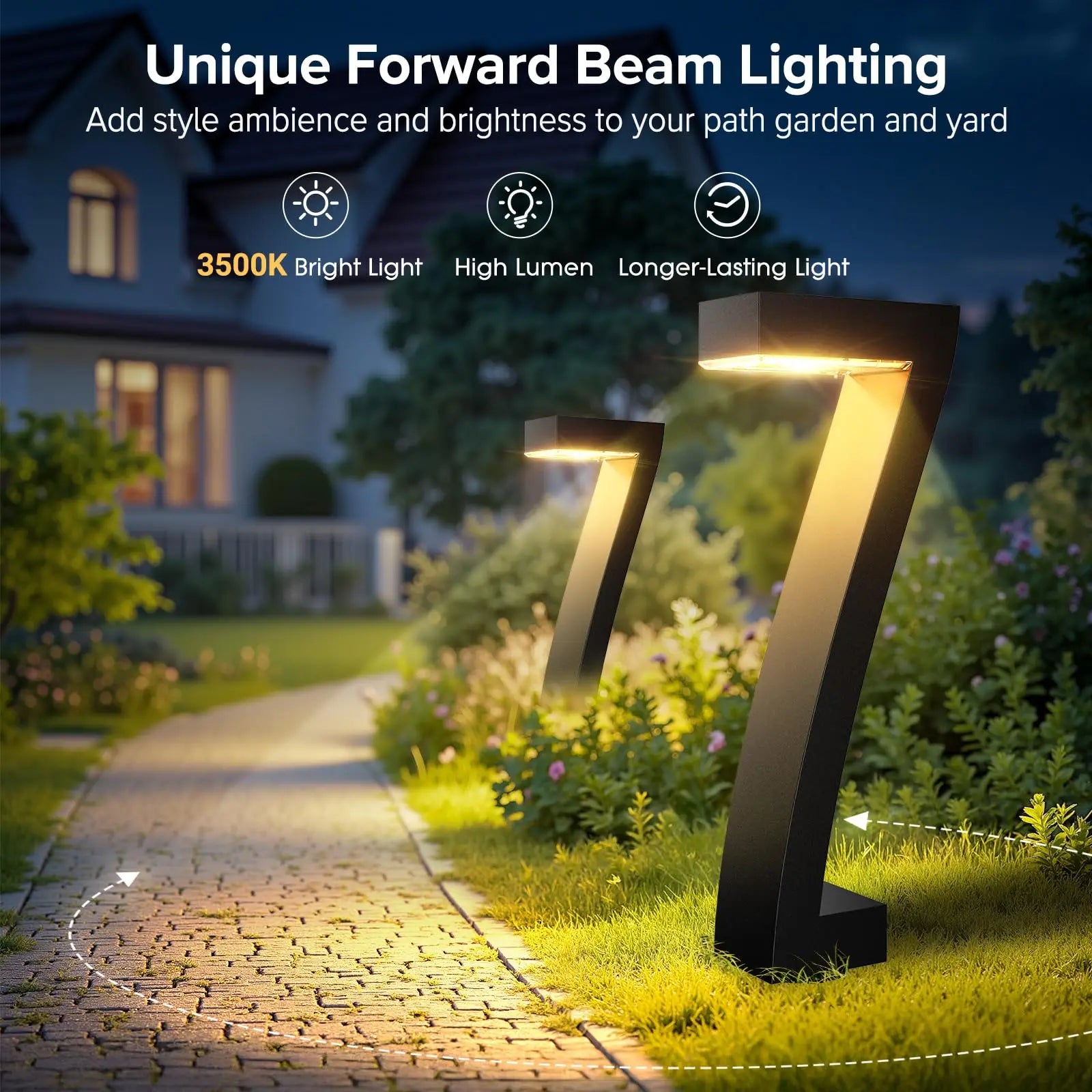 Waterproof Solar Pathway Lights