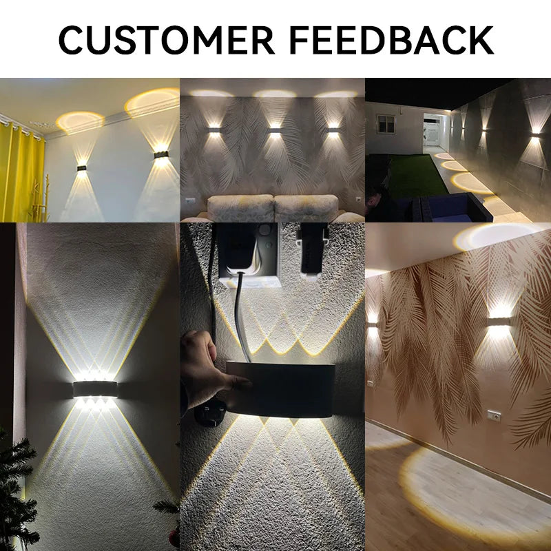 Aluminum Waterproof Outdoor LED Wall Light