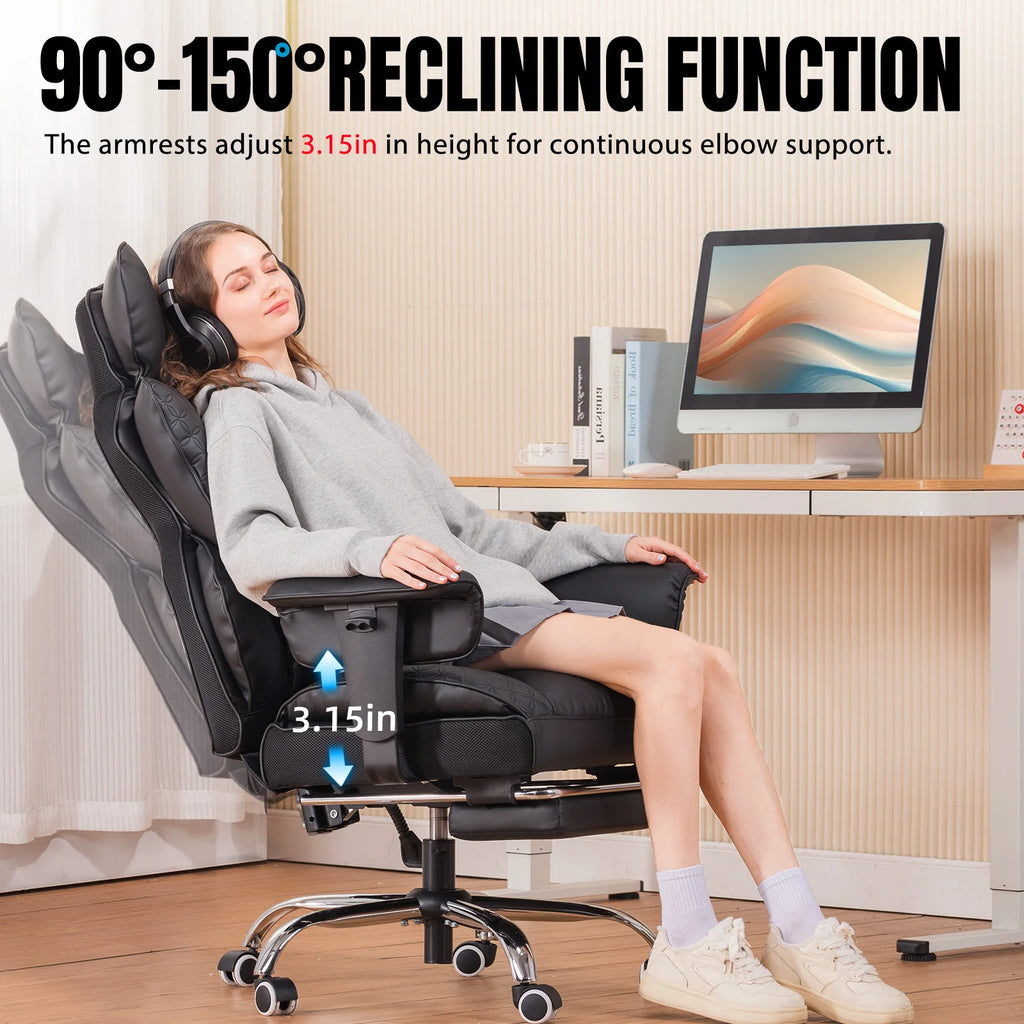 Adjustable Ergonomic Office Recliner