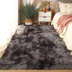 Fluffy Long-Pile Washable Area Rug