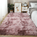 Fluffy Long-Pile Washable Area Rug