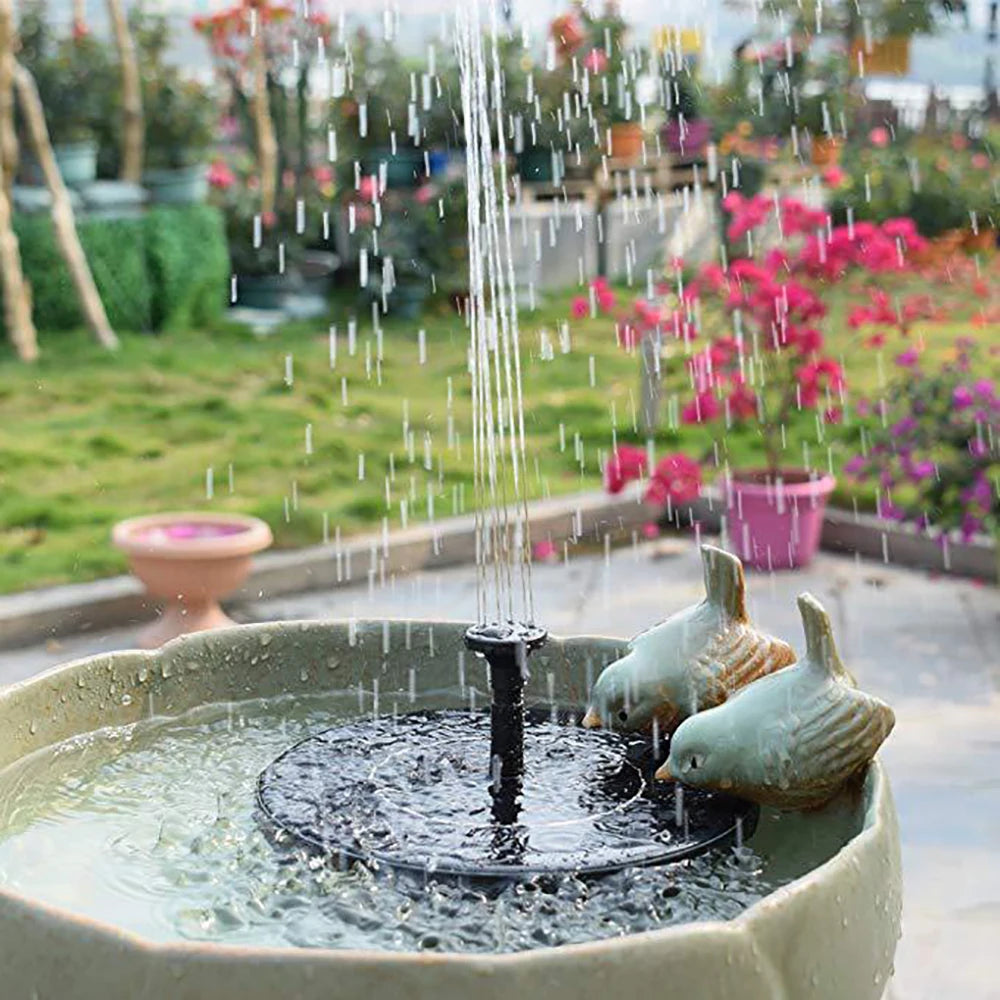 Outdoor Solar Fountain