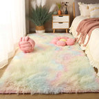 Fluffy Long-Pile Washable Area Rug