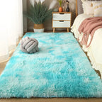 Fluffy Long-Pile Washable Area Rug