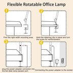 Adjustable Clamp LED Desk Lamp