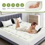Bamboo Plush Mattress Topper