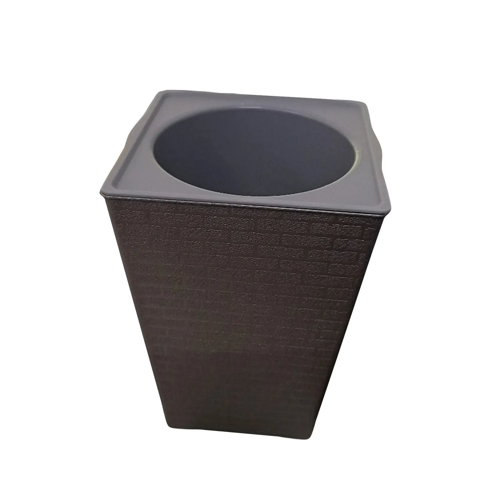 Large Metal-Look Self-Watering Planter