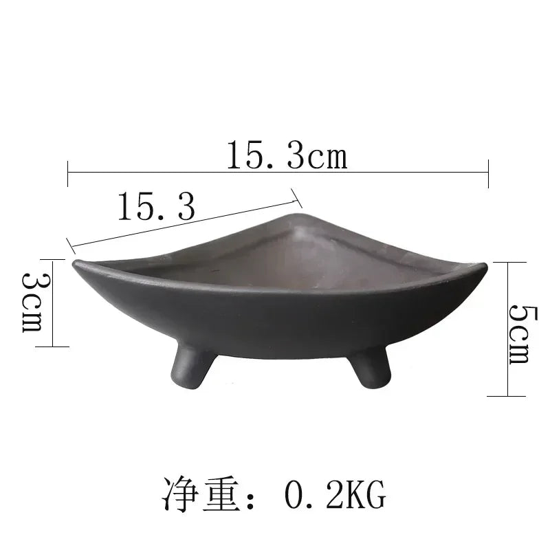 Bamboo Ceramic Planter