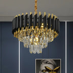 3-Story Crystal Chandelier