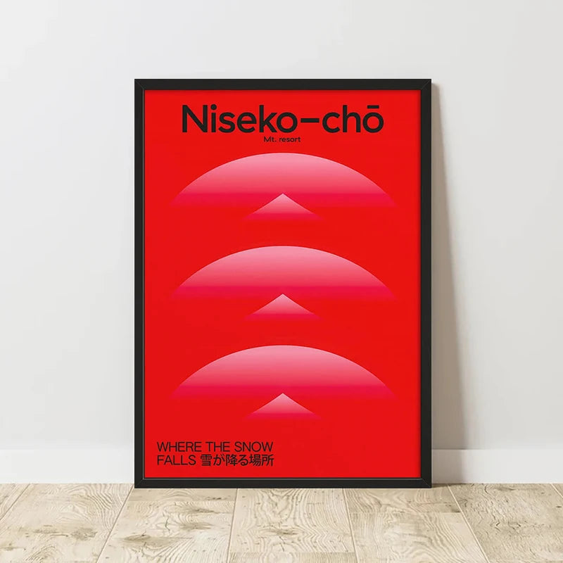 Retro Abstract Composition Canvas Print