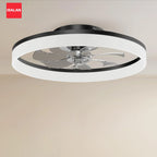 Infinite Dimmable Remote-Control LED Ceiling Fan with Light
