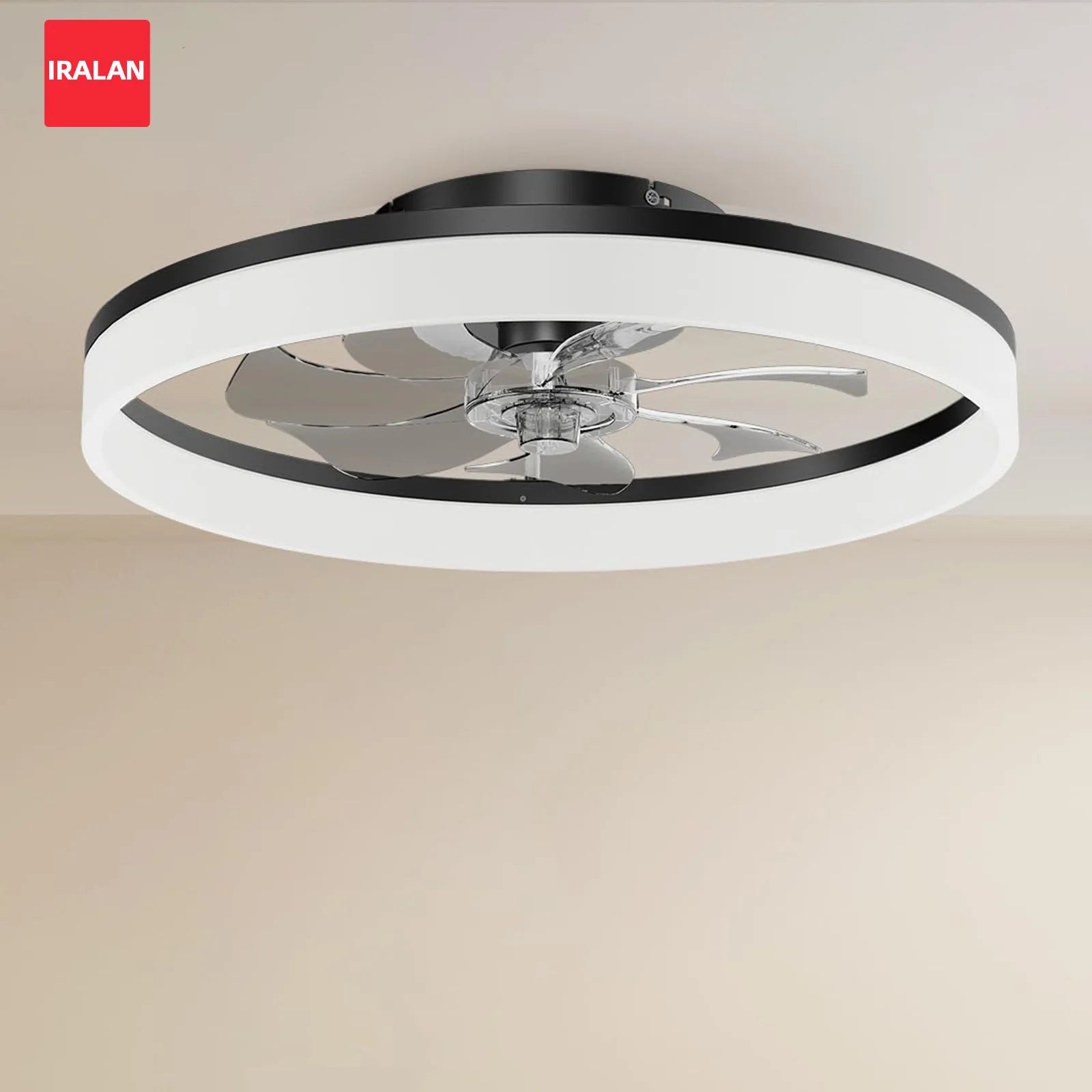 Infinite Dimmable Remote-Control LED Ceiling Fan with Light