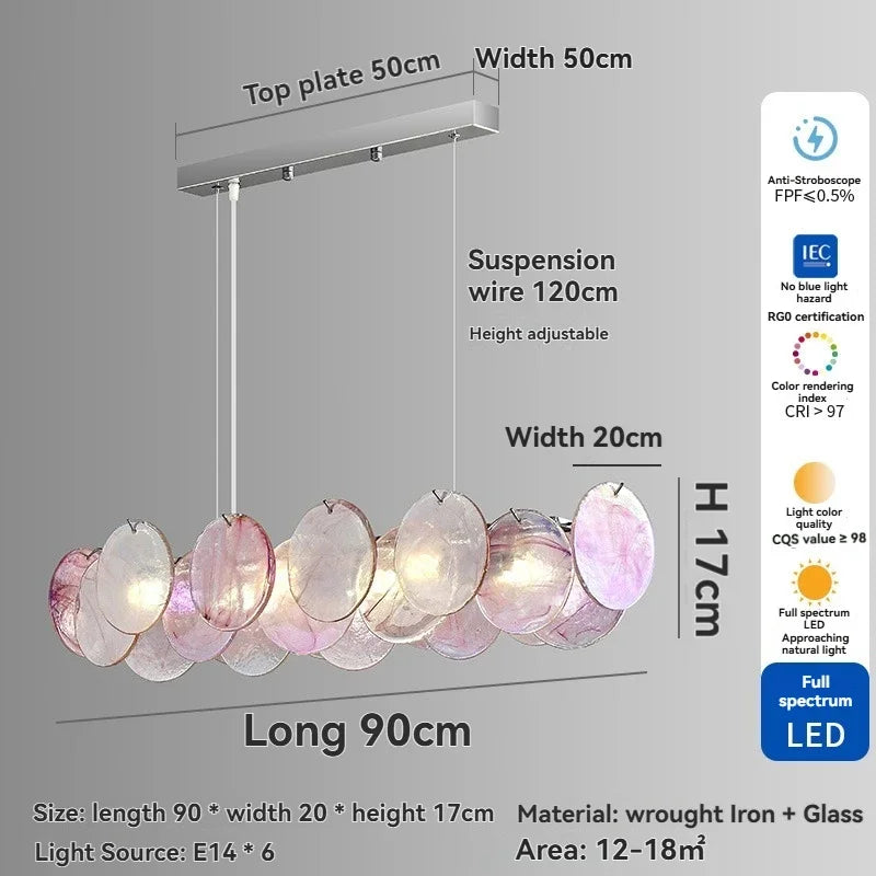 Colorful Murano Glass Chandelier
