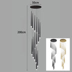Modern Staircase LED Chandelier