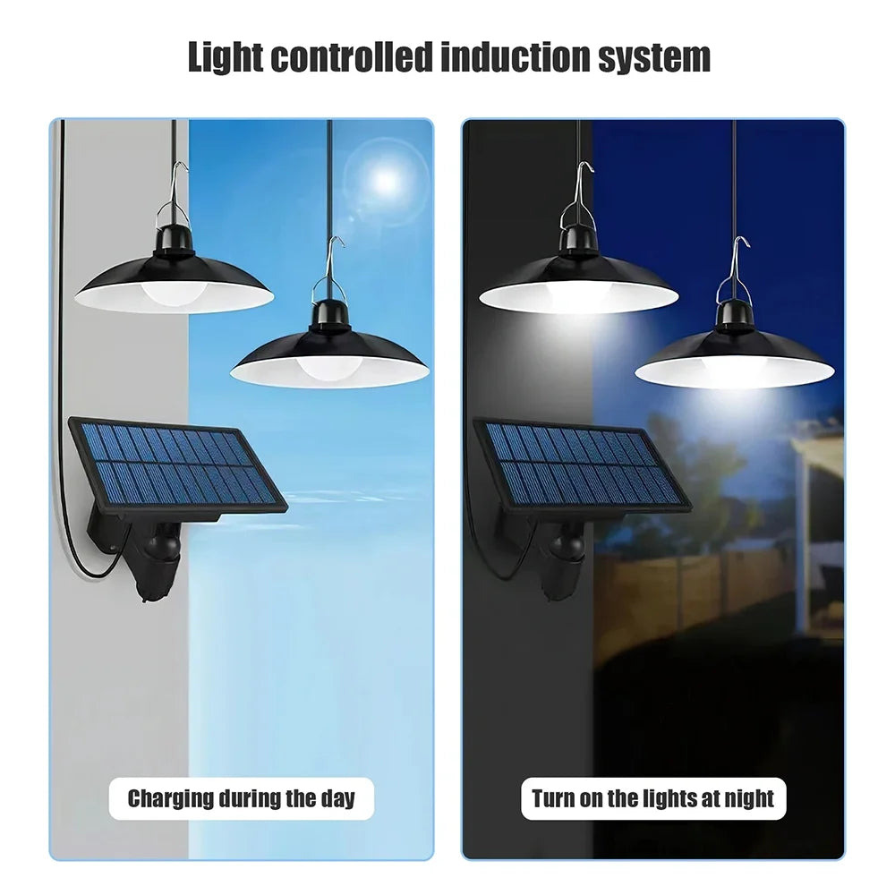 Solar Waterproof Outdoor Chandelier