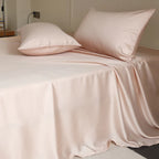 100% Silk Bed Sheet Set Luxury Mulberry Silk Bedding Sets Twin Full Double Queen King Size Fitted Sheet Flat Sheet Pillowcase