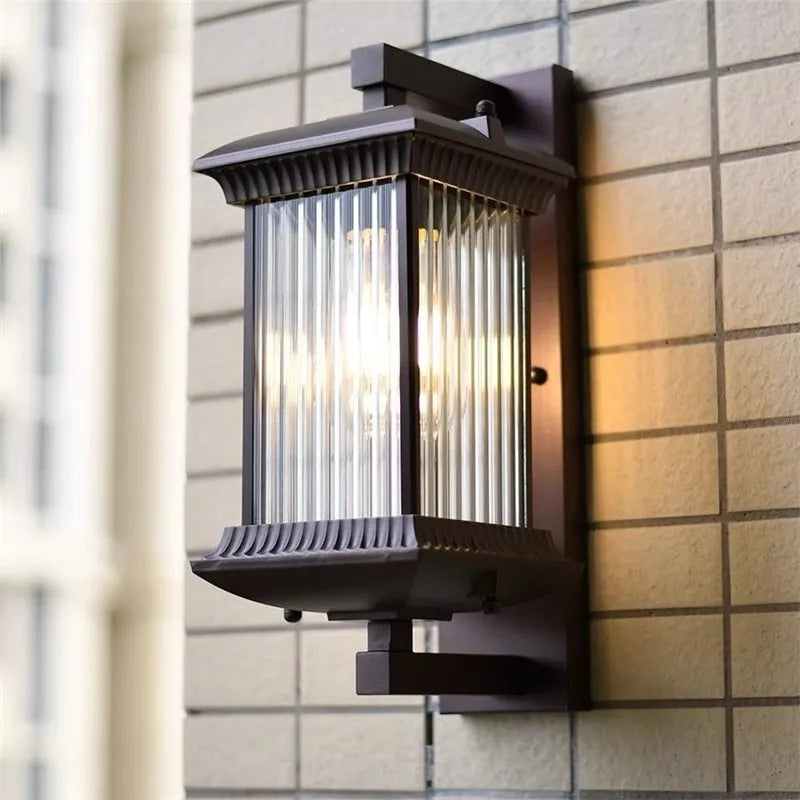 Vintage IP65 Aluminum Outdoor Wall Light