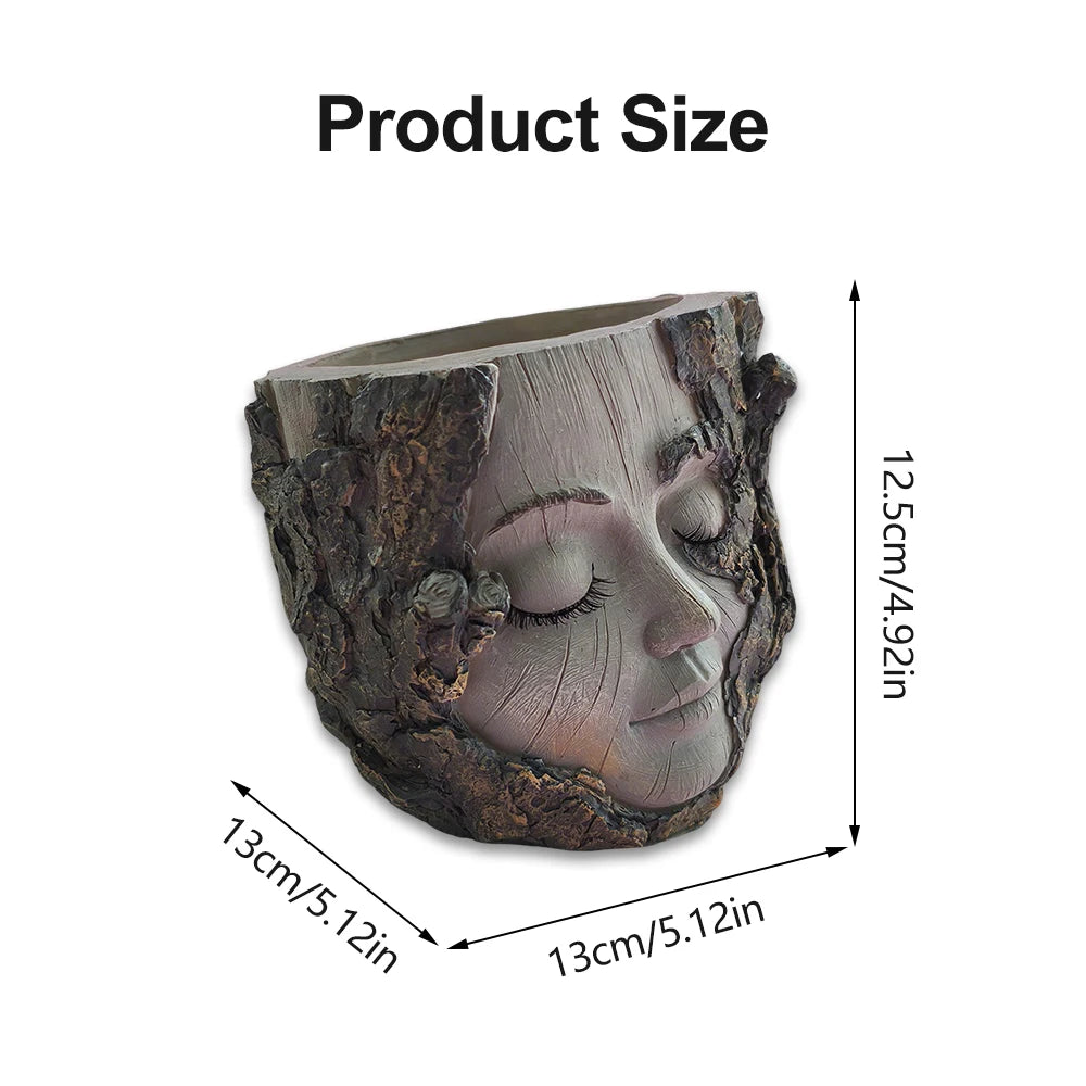 Tree Resin Planter