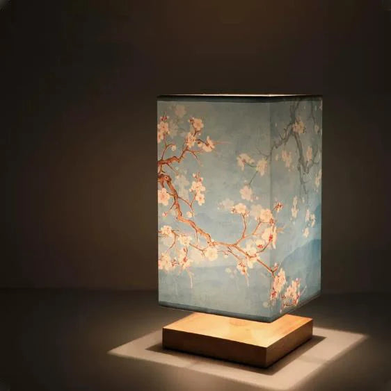Wood Table Lamp