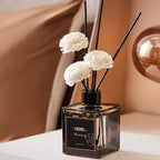 Reed Diffuser Set For Bathroom Air Fresheners,Jasmine Scented Oil Diffuser With Sticks,Aromatherapy Oil Reed Diffuser Home Decor