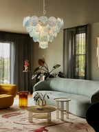 Murano Glass Dimmable LED Chandelier