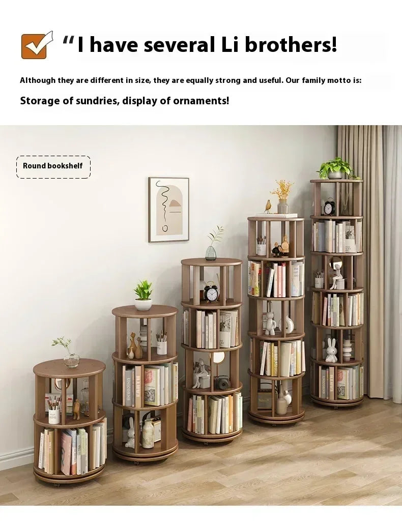 Rotating Tower Bookcase