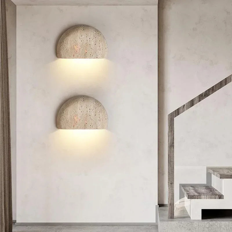 Wabi-Sabi Stone Retro Living Room Wall Porch Corridor