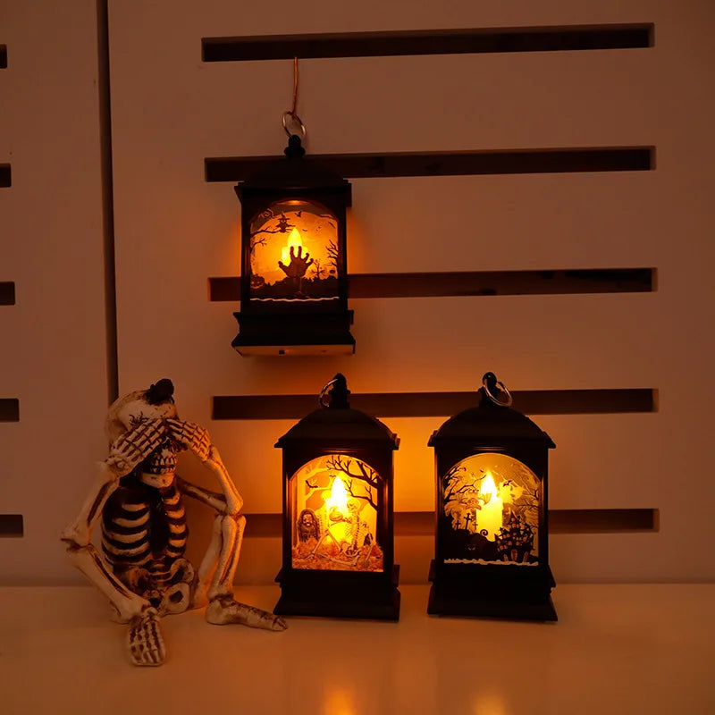 Haunted Scene LED Lantern