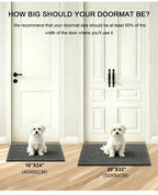 Washable Absorbent Dog Door Mat