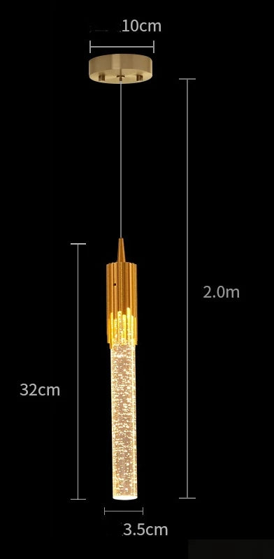 Crystal LED Pendant Light