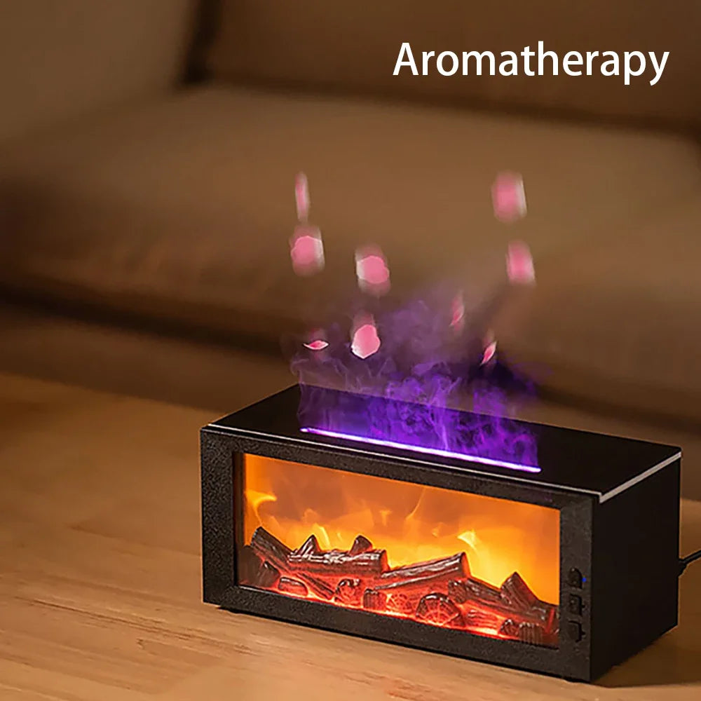 300ml Remote-Control Fireplace Diffuser