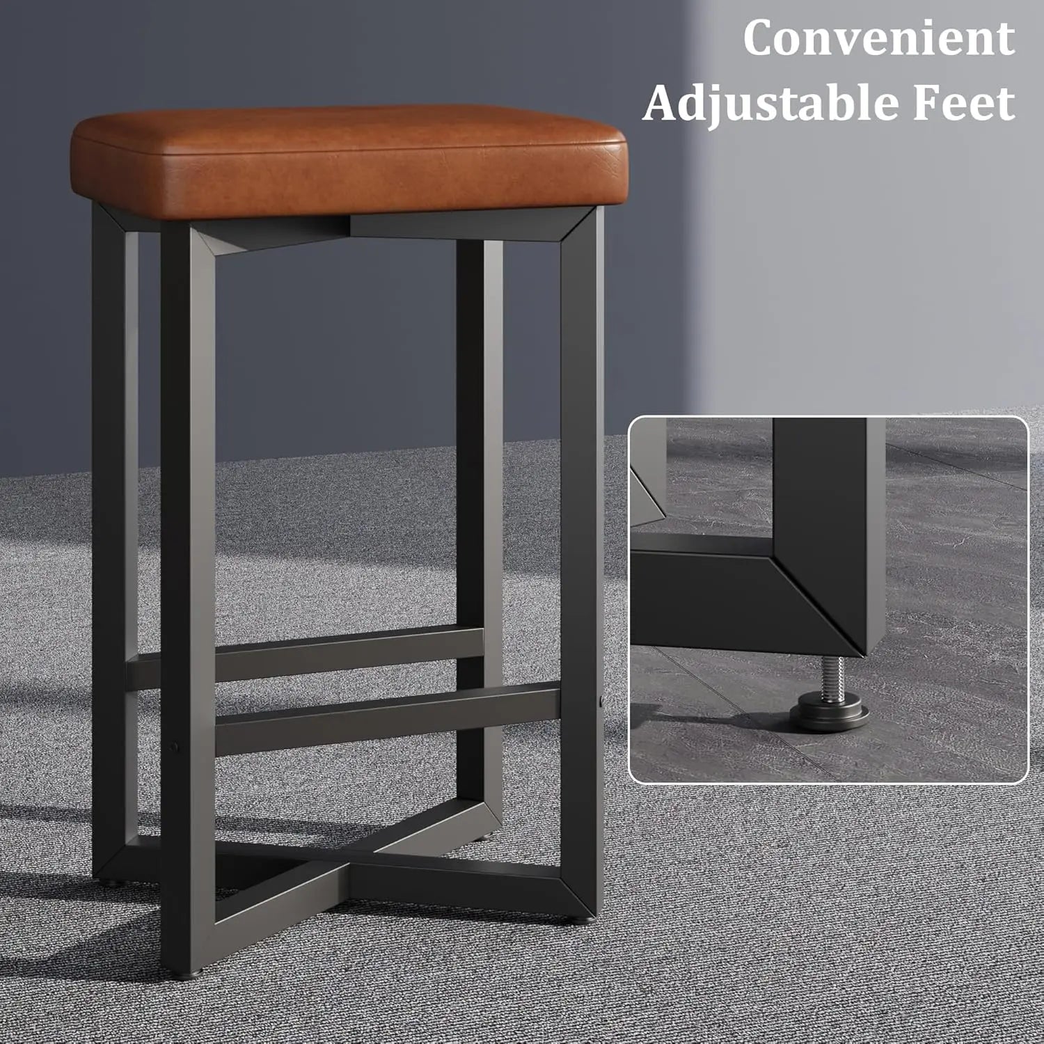 Backless Counter-Height Bar Stools