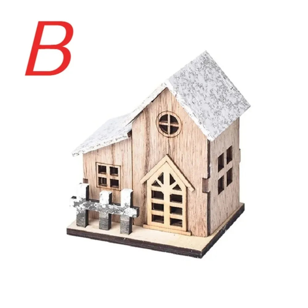 Wood LED Christmas Decor