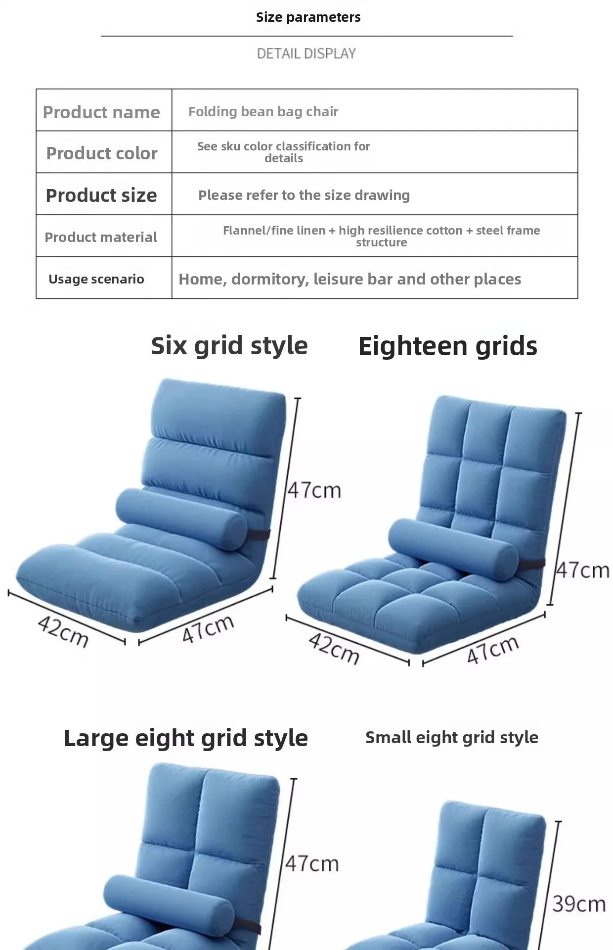 ZenFold Tatami Floor Lounger