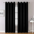 Blackout Thermal Curtains with Inner Lining, Noise Reduction Drapes for Bedroom Balcony Window, Thickened Privacy Shades