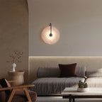 Circular Marble LED Wall Light
