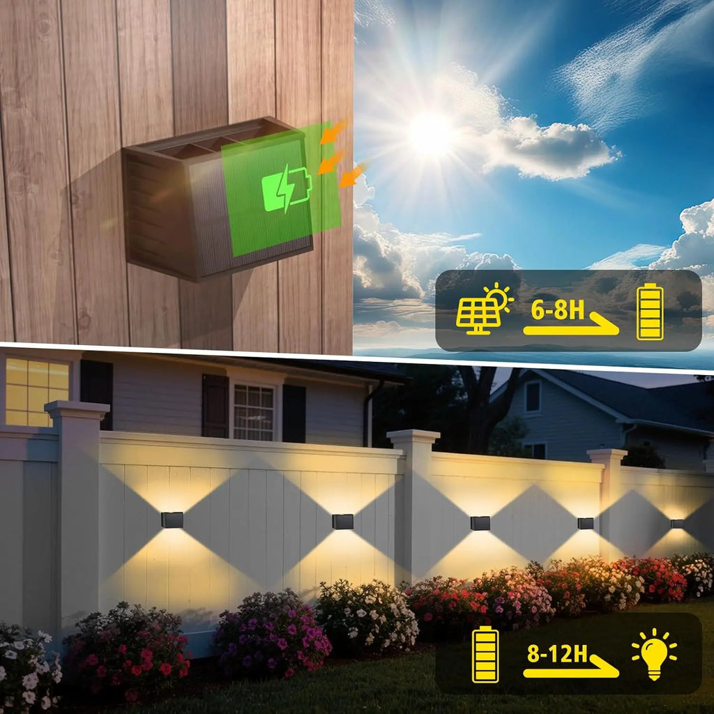 Solar Outdoor Wall Light