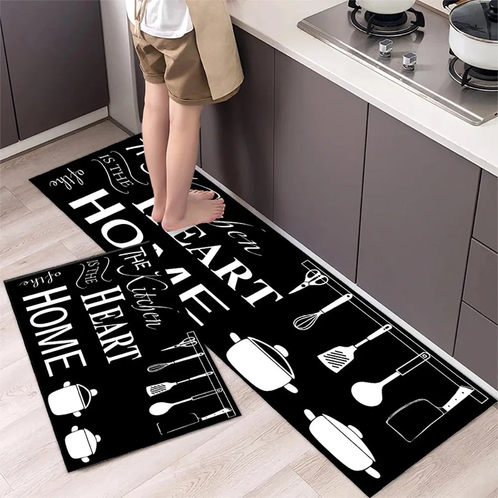 Crystal-Velvet Absorbent Kitchen Runner