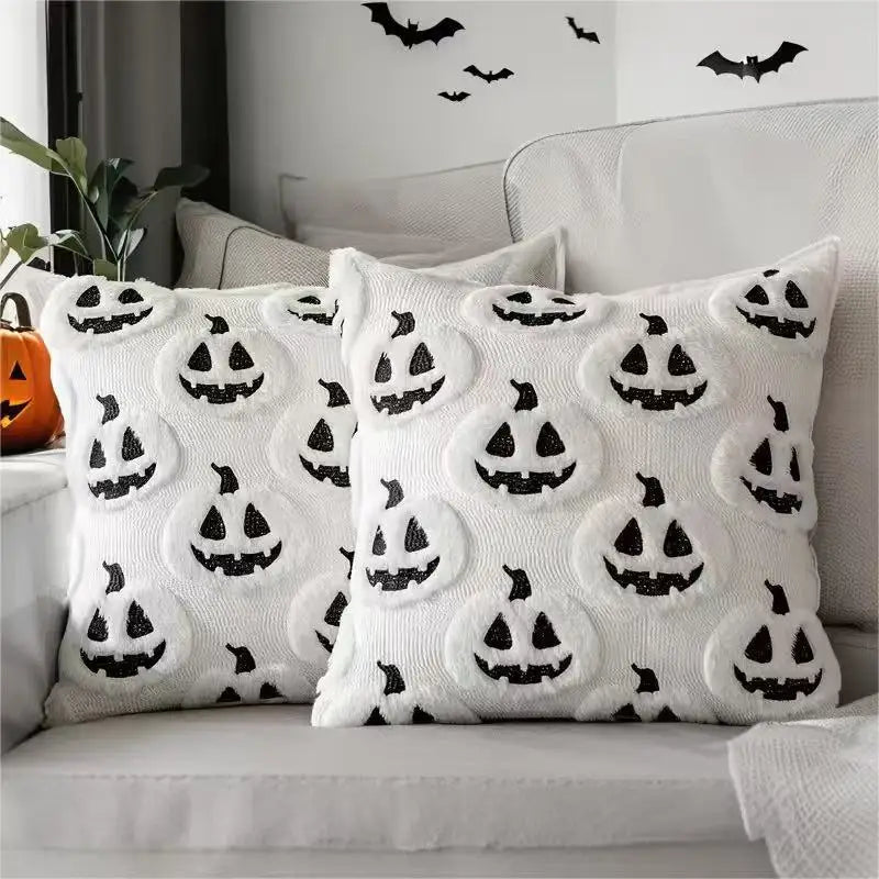 Pumpkin Halloween Throw Pillow Covers