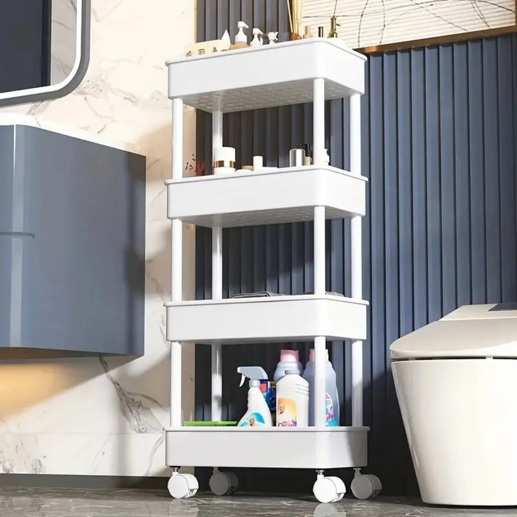 4-Tier Rolling Storage Cart