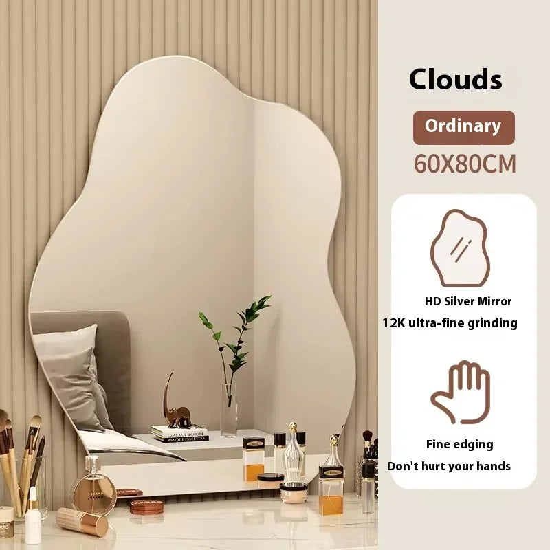 Irregular LED Accent Wall Mirror