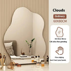 Irregular LED Accent Wall Mirror