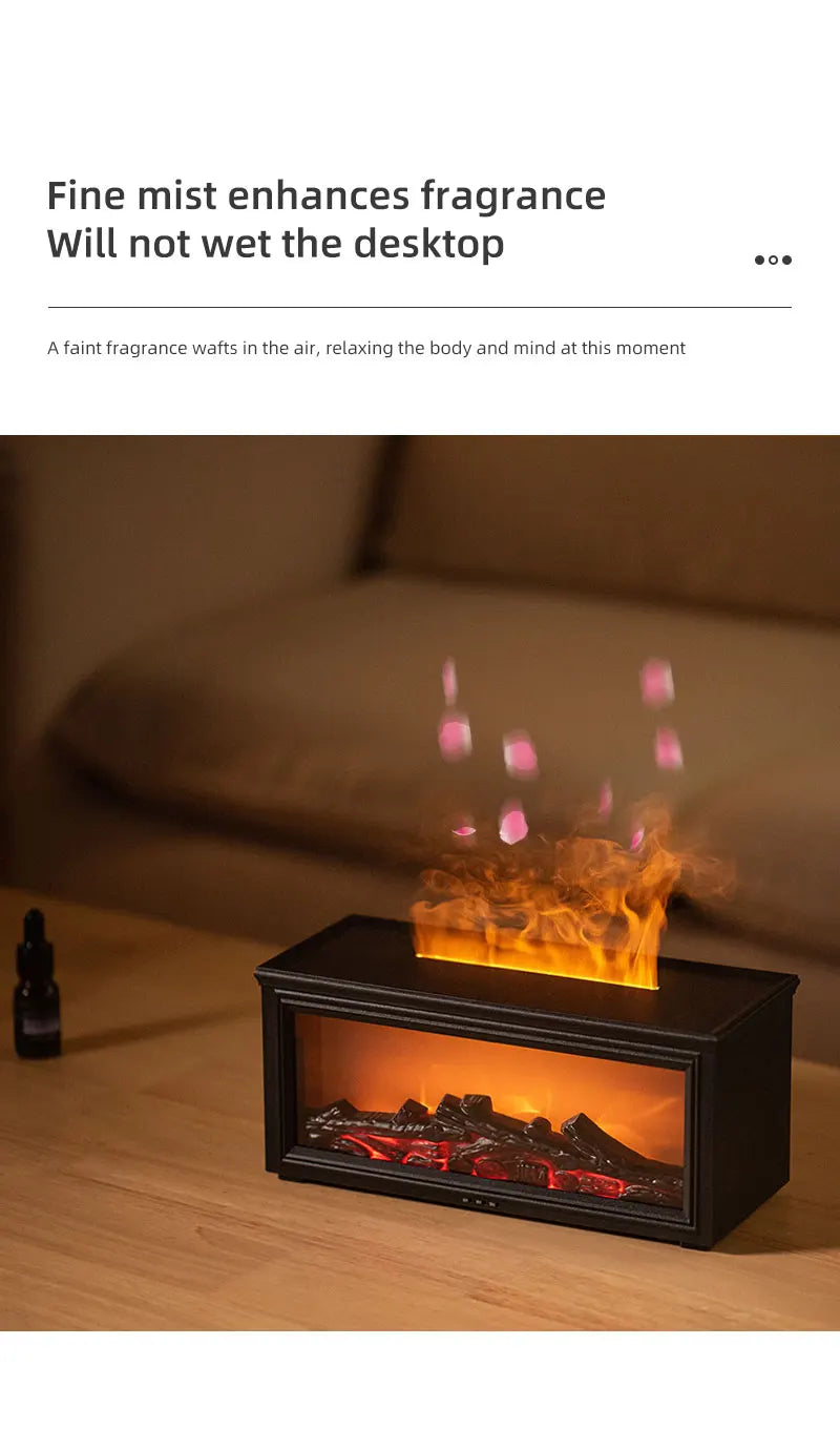Fireplace Flame Aroma Diffuser