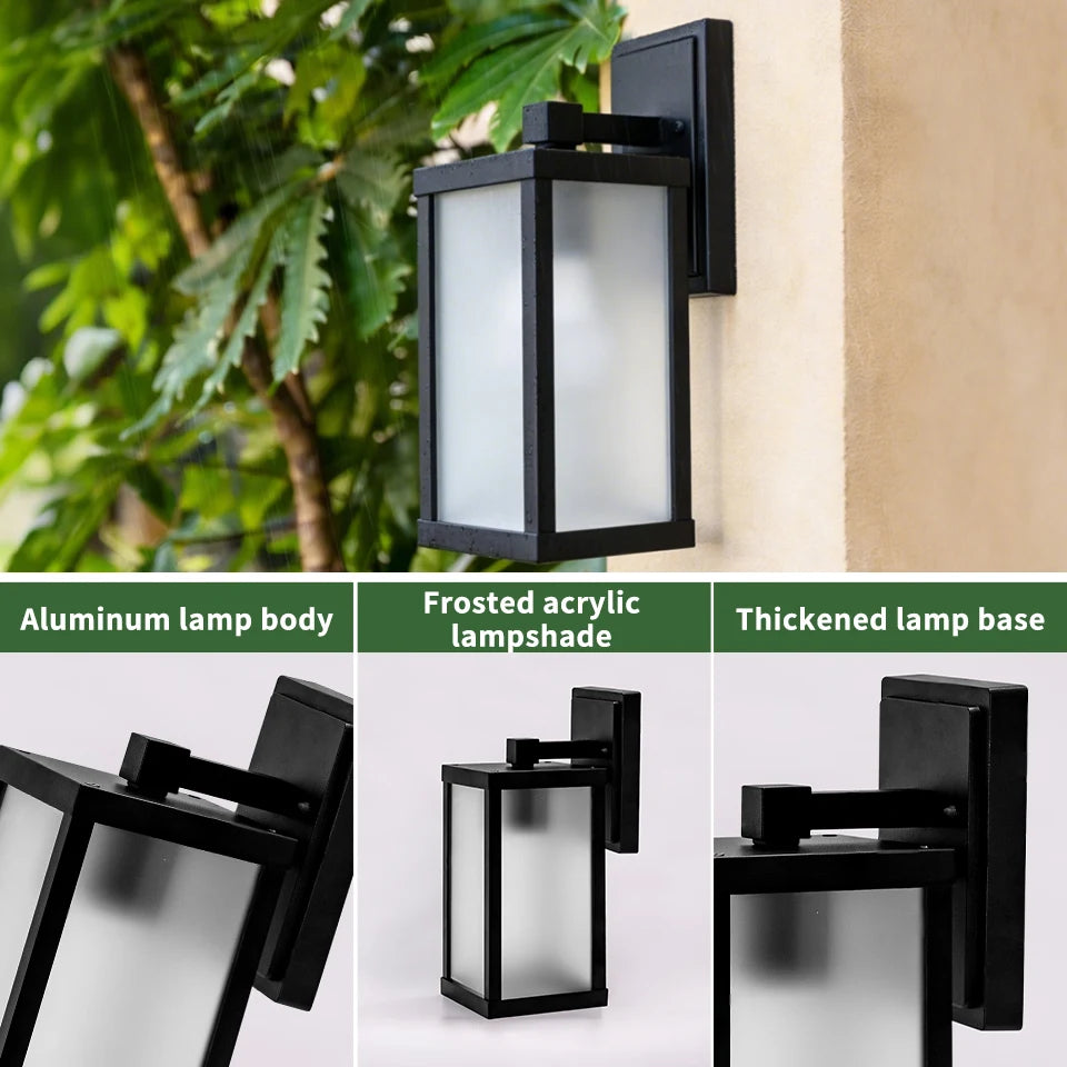 Vintage Waterproof Outdoor Wall Light