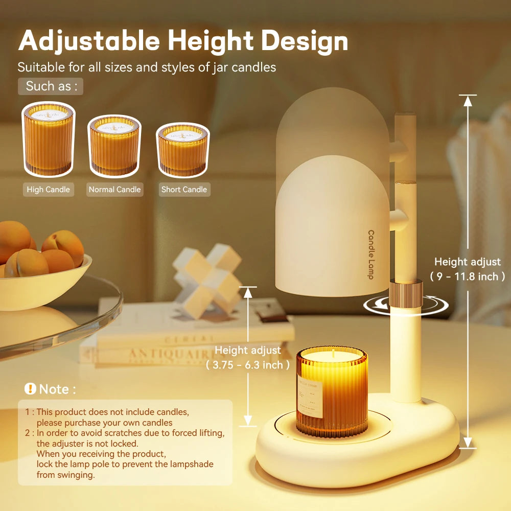Dimmable Candle Warmer Lamp